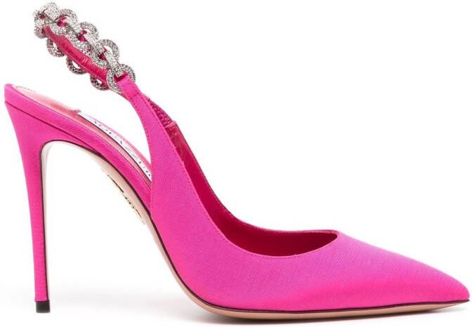 Aquazzura Love Link pumps Roze