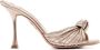 Aquazzura Pierra leren muiltjes Goud - Thumbnail 1