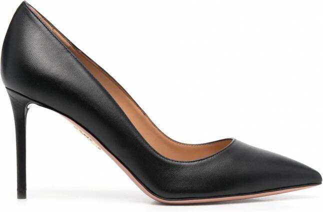 Aquazzura 85 mm Purist pumps Zwart
