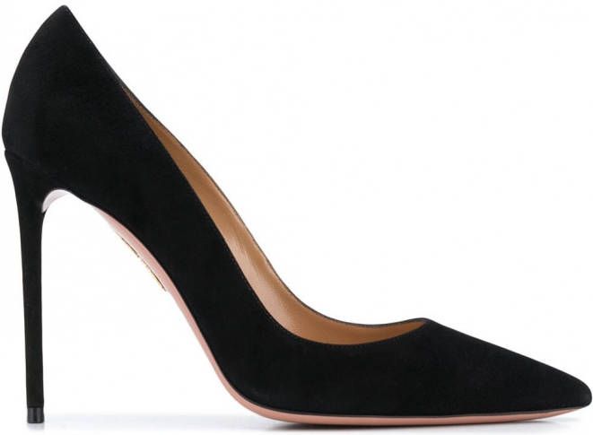 Aquazzura Purist pumps met puntige neus Zwart