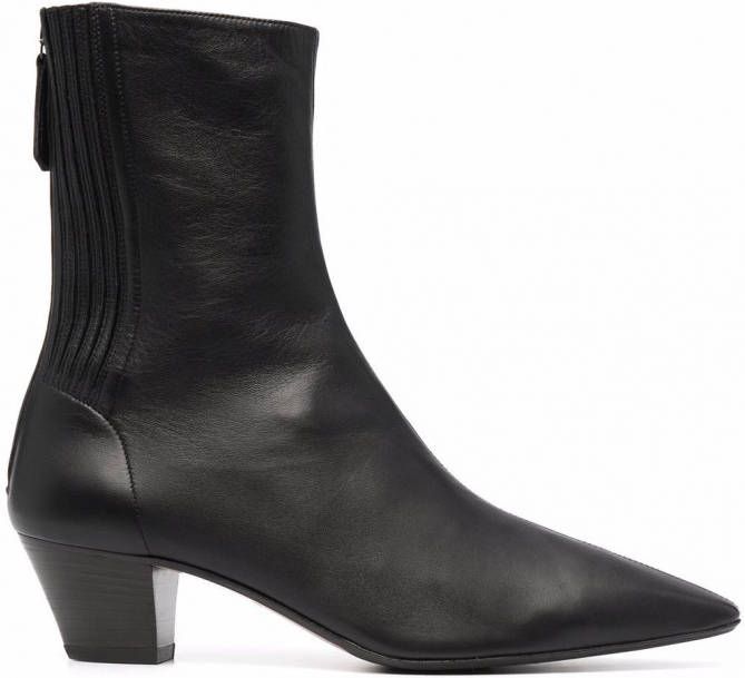 Aquazzura Saint Honoré enkellaarzen Zwart