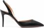 Aquazzura 90 mm slingback pumps met puntige neus Zwart - Thumbnail 1