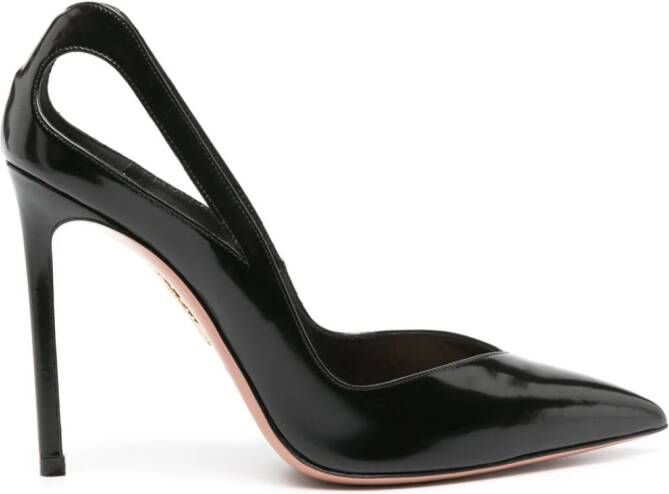 Aquazzura Sheeva uitgesneden pumps Zwart