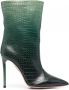 Aquazzura So Matignon enkellaarzen Groen - Thumbnail 1