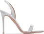 Aquazzura So Nude 105 sandalen Zilver - Thumbnail 1