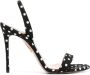 Aquazzura So Nude 105mm sandalen met stippen Zwart - Thumbnail 1