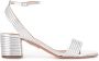 Aquazzura Sundance metallic sandalen Zilver - Thumbnail 1