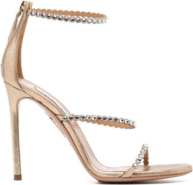 Aquazzura Tequila sandalen Goud