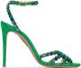 Aquazzura Tequila suède sandalen Groen - Thumbnail 1