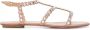 Aquazzura Tequila sandalen verfraaid met kristal Beige - Thumbnail 1