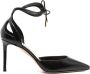 Aquazzura Tessa leren pumps Zwart - Thumbnail 1