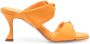 Aquazzura Twist leren sandalen Oranje - Thumbnail 1