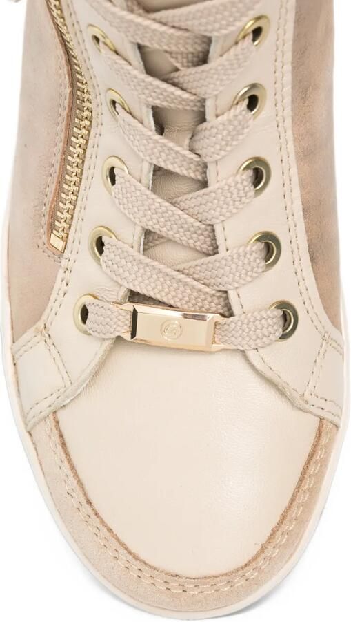 ARA metallic side-zip sneakers Beige - Foto 3