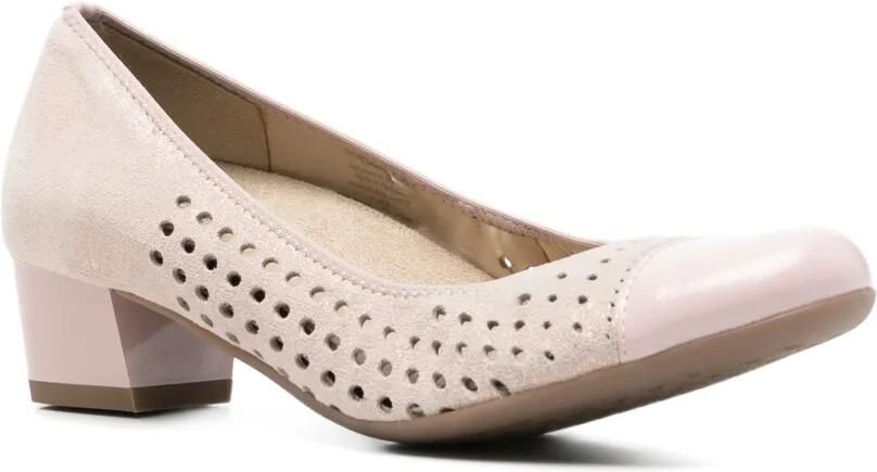 ARA Pumps met geperforeerde details en bewerkte neus Roze - Foto 2