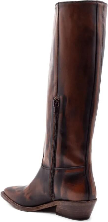 ARCHYVE pointed-toe knee-high boots Bruin - Foto 5