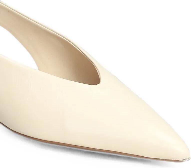 Arezzo Pumps met gespdetail en puntige neus Beige - Foto 2
