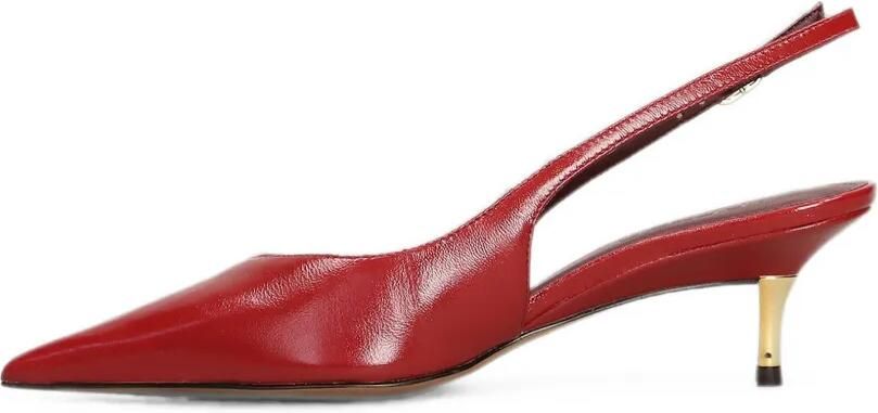 Arezzo Slingback pumps met puntige neus Rood - Foto 5