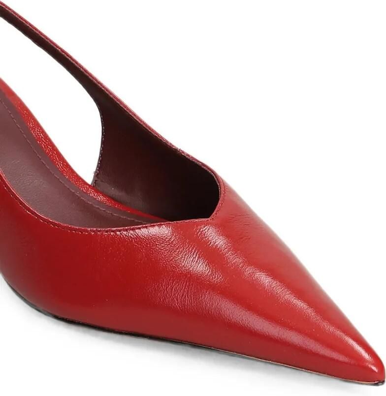 Arezzo Slingback pumps met puntige neus Rood - Foto 2