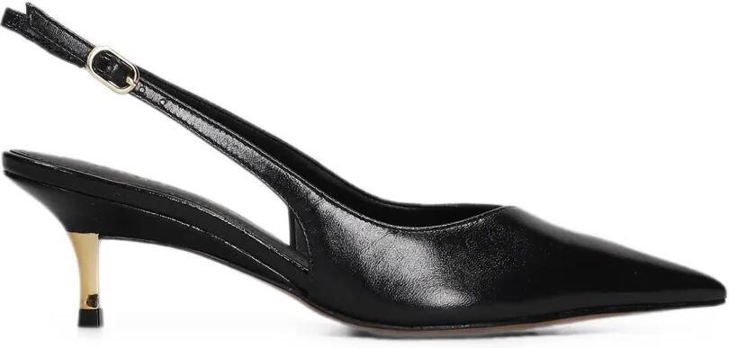 Arezzo Slingback pumps met puntige neus Zwart