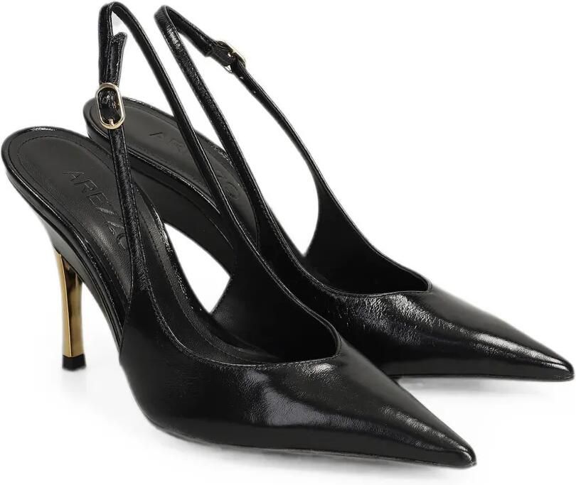 Arezzo Slingback pumps met puntige neus Zwart - Foto 4