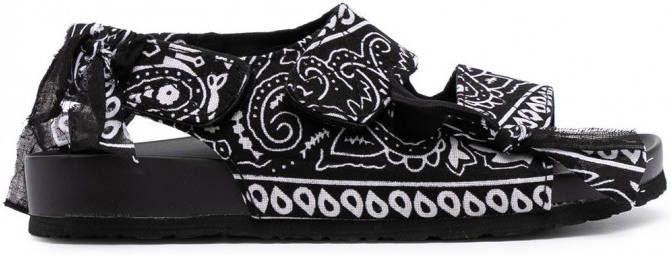 Arizona Love Apache bandana sandalen Zwart