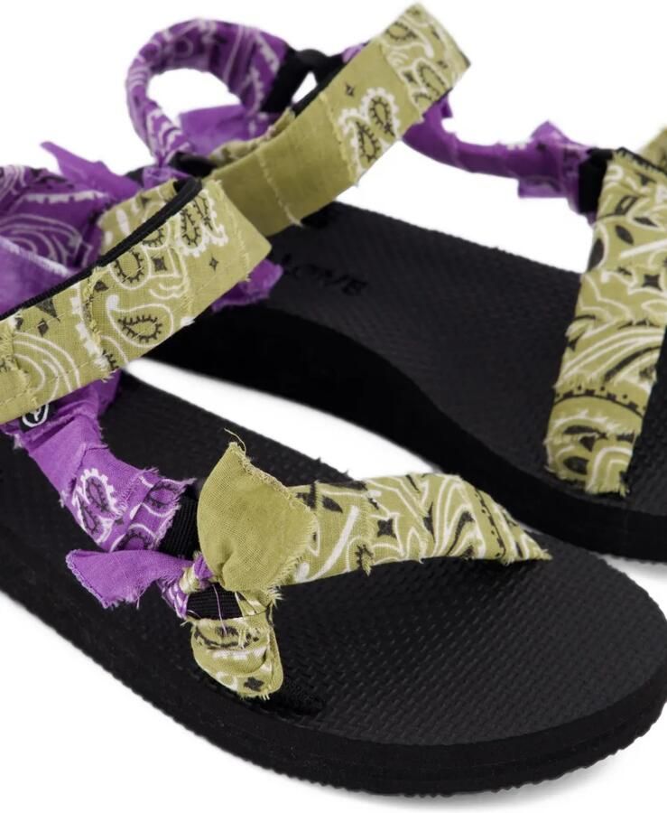 Arizona Love Sandalen met bandanaprint Paars - Foto 2