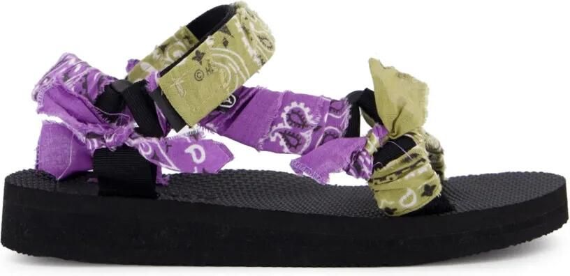 Arizona Love Sandalen met bandanaprint Paars - Foto 4