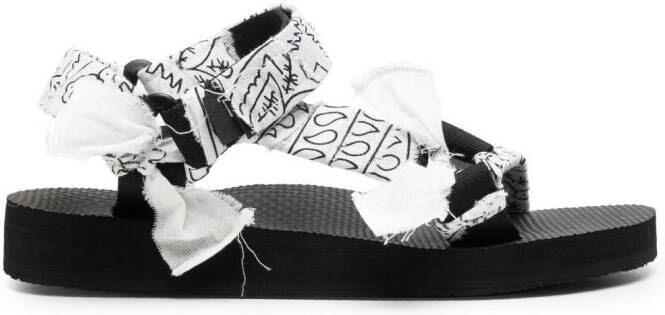 Arizona Love Trekky bandana sandalen Wit