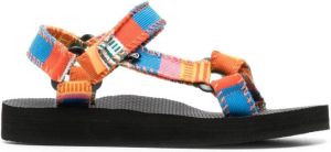 Arizona Love Trekky sandalen met patchwork Geel