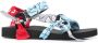 Arizona Love Trekky sandalen met bandanaprint Blauw - Thumbnail 1