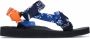 Arizona Love Trekky sandalen met bandanaprint Blauw - Thumbnail 1