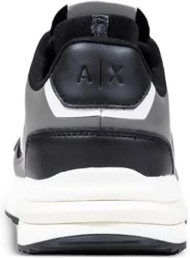 Armani Exchange Athletic sneakers met vlakken Zwart - Foto 2