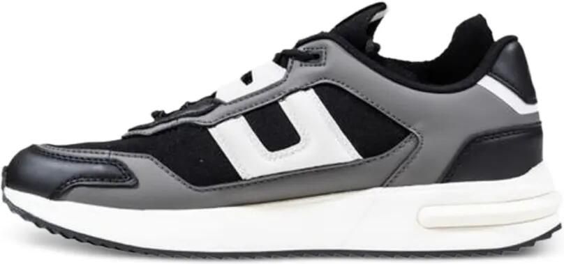 Armani Exchange Athletic sneakers met vlakken Zwart - Foto 4