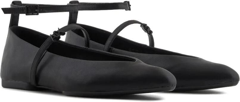 Armani Exchange Ballerina's met puntige neus Zwart - Foto 4