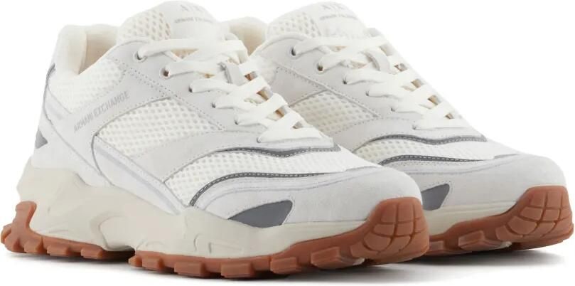 Armani Exchange Leren sneakers Wit - Foto 5