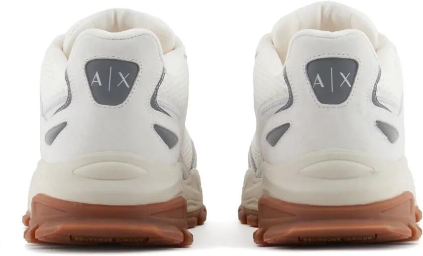 Armani Exchange Leren sneakers Wit - Foto 4