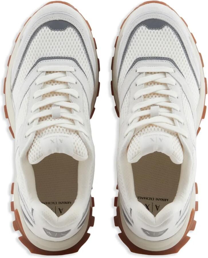 Armani Exchange Leren sneakers Wit - Foto 2