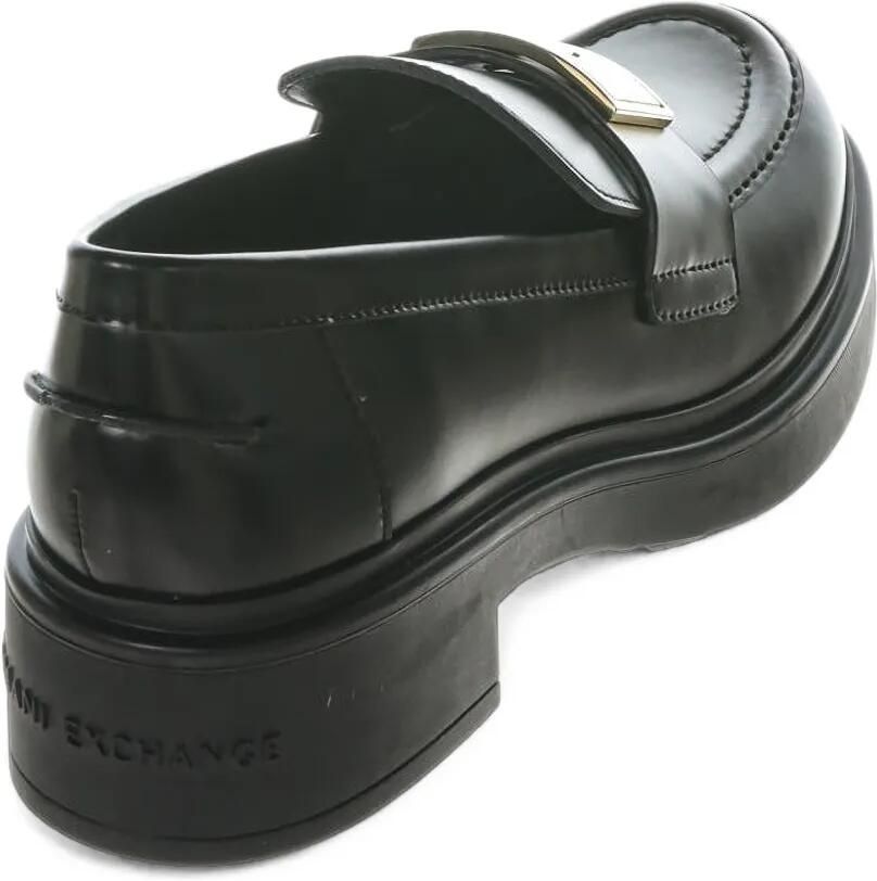 Armani Exchange Loafers met logoplakkaat Zwart - Foto 2