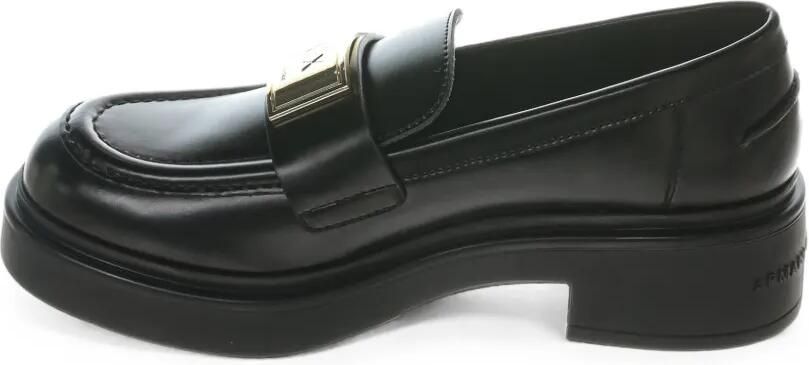 Armani Exchange Loafers met logoplakkaat Zwart - Foto 5