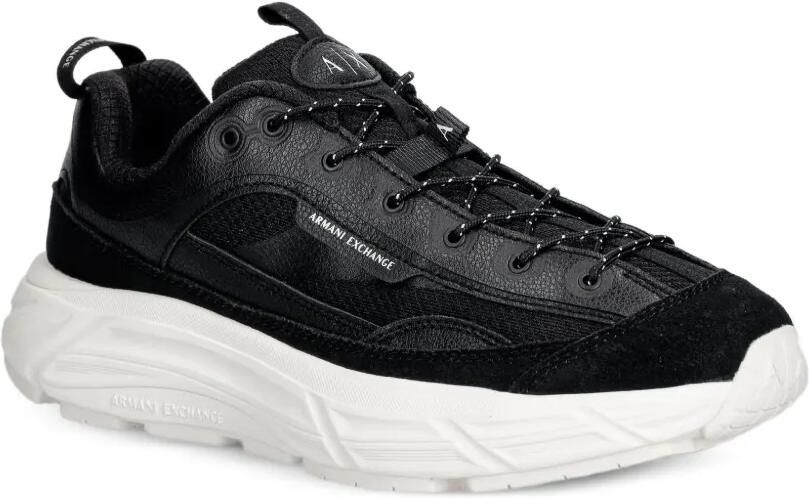 Armani Exchange Sneakers met logopatch Zwart - Foto 3