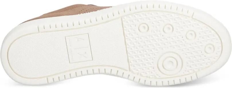 Armani Exchange Suède sneakers Bruin - Foto 5