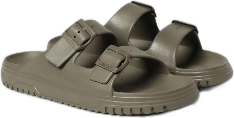 Armani Exchange Sandalen met gespsluiting Groen - Foto 3