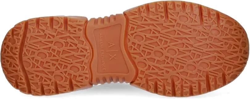 Armani Exchange Sneakers met chunky zool en vlakken Wit