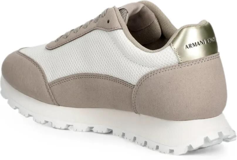 Armani Exchange Sneakers met logopatch Beige - Foto 2
