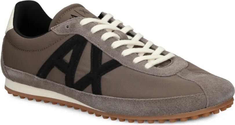 Armani Exchange Sneakers met logopatch Beige - Foto 3