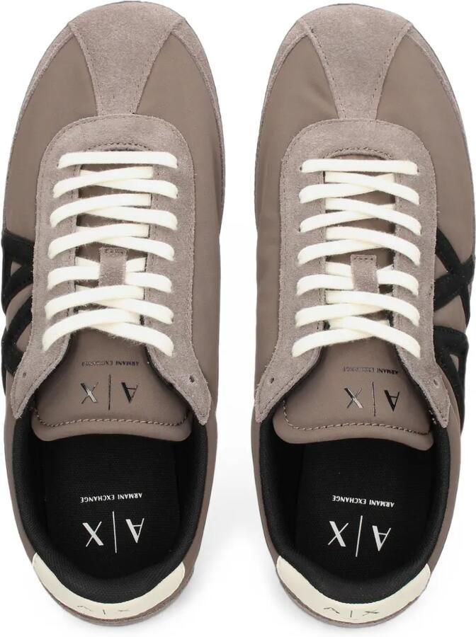 Armani Exchange Sneakers met logopatch Beige - Foto 2