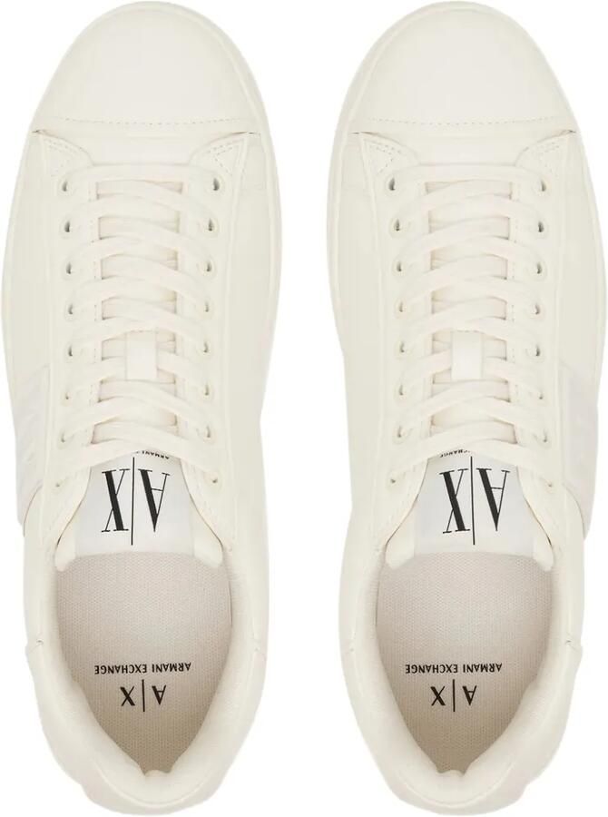 Armani Exchange Sneakers met logopatch Beige - Foto 2