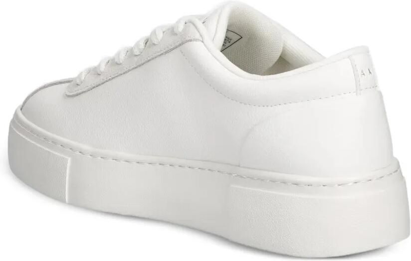 Armani Exchange Sneakers met logoplakkaat en plateauzool Wit - Foto 2