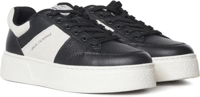 Armani Exchange Sneakers met vlakken en logoprint Zwart - Foto 3