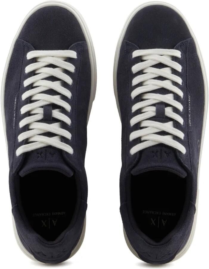 Armani Exchange Suède loafers Blauw - Foto 3